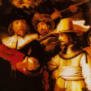 Коллекционная Тарелка «НОЧНОЙ ДОЗОР» Фарфор, Furstenberg, Германия 70-е гг.