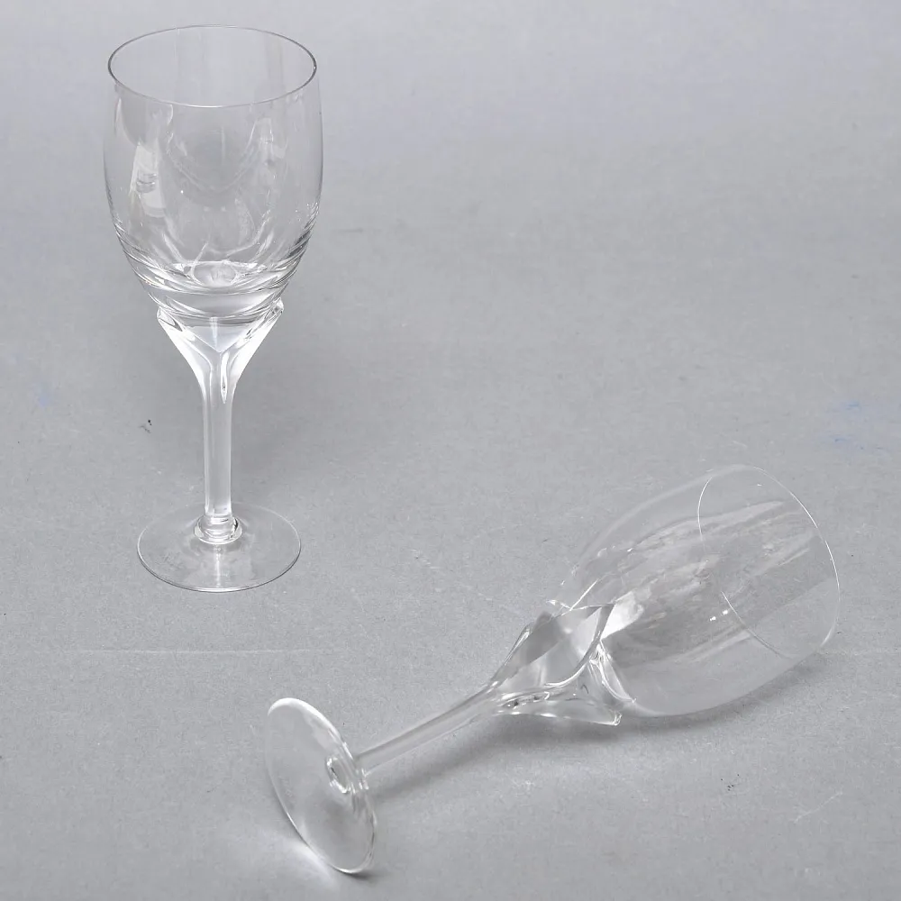 Редкость! Пара Хрустальных Бокалов для Вина «IRIS», Rosenthal Studio Line, Германия -1969 год.