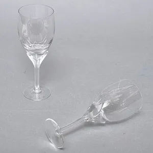 Редкость! Пара Хрустальных Бокалов для Вина «IRIS», Rosenthal Studio Line, Германия -1969 год.