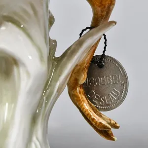 Редкость! Коллекционная Фарфоровая статуэтка  «Птица. ЧИБИС», GOEBEL Германия, 1967 год.