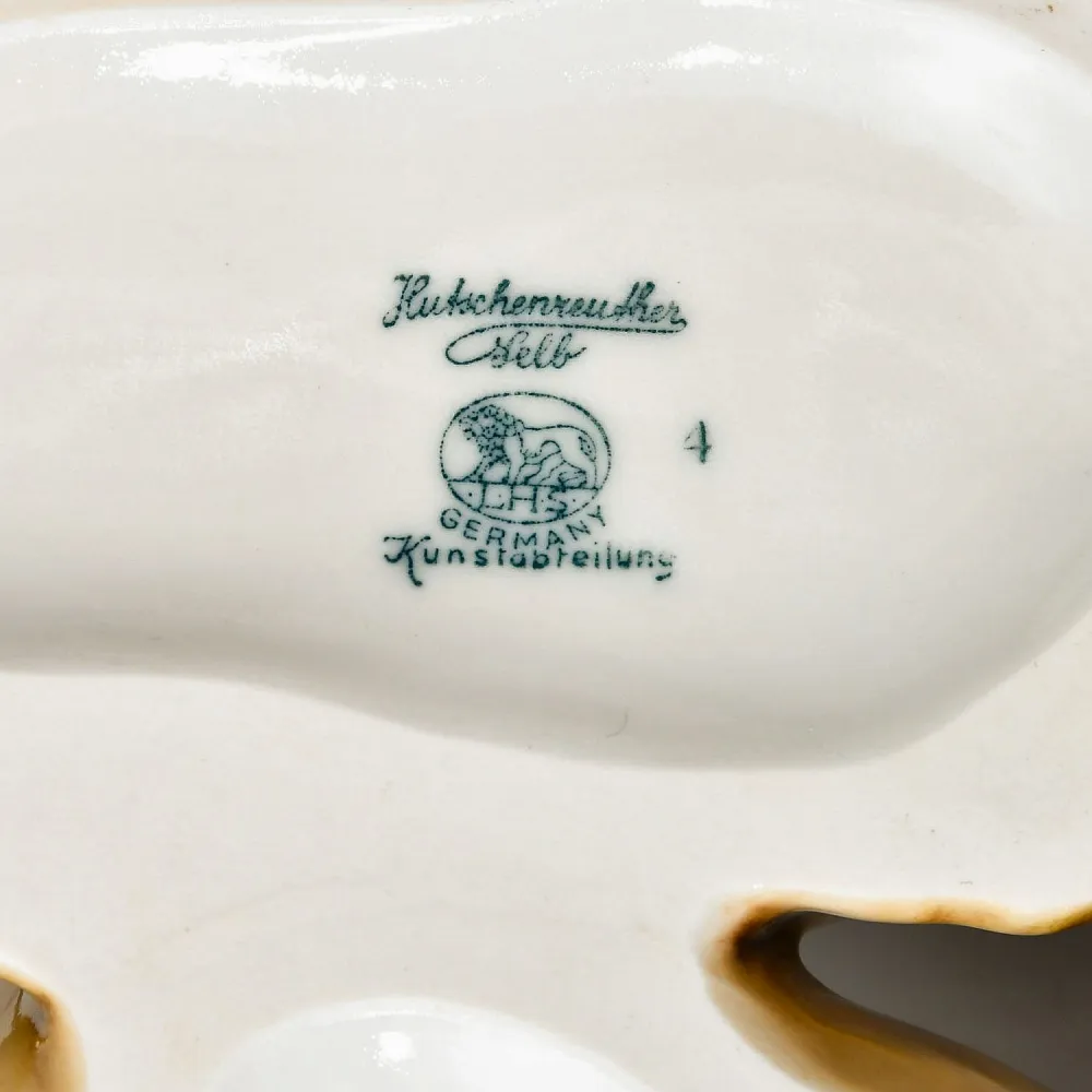 Коллекционная Фарфоровая статуэтка «Два Оленя», Hutschenreuther Германия, 1965 - 1967 годы.