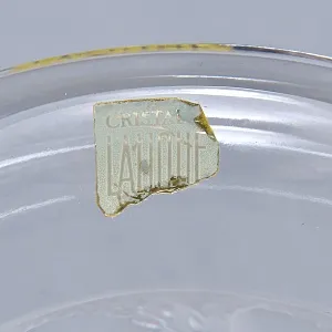 Коллекционная Хрустальная Ваза «Колосья», Lalique Франция, 70-е годы ХХ века. 