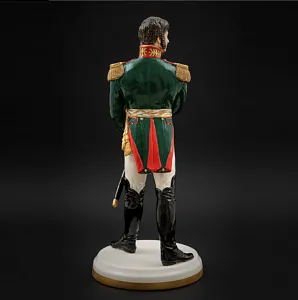 Коллекционная Авторская Статуэтка «Генералы Отечественной Войны 1812 года - Неверовский Д.П.», фарфор, Россия. 