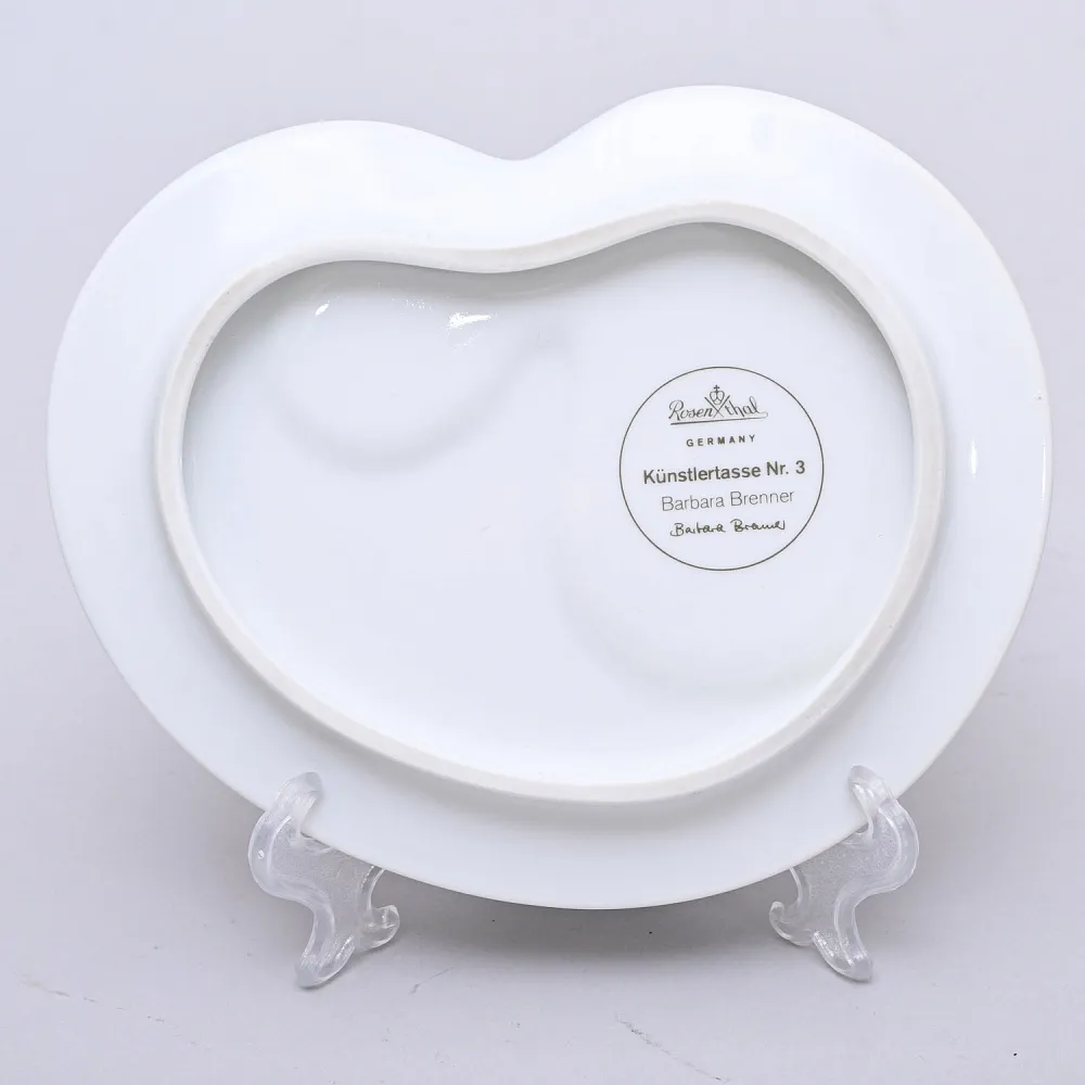 Коллекционная Авторская Чайная Пара модель nr. 3, Фарфор Rosenthal, Германия.