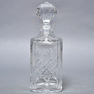 Редкость! Хрустальный Графин - Штоф «GOLF», Англия, 70 -е годы ХХ века.