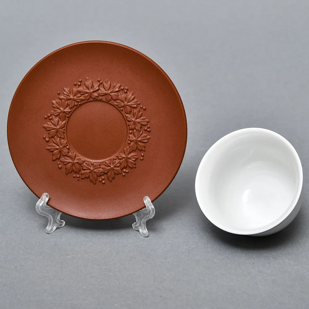 Коллекционная Фарфоровая Кофейная пара - пиала с блюдцем  MEISSEN / МЕЙСЕН, Германия.