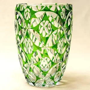 Коллекционая Хрустальная Ваза SPODE Crystal Германия 60-е годы. Н - 20 см.