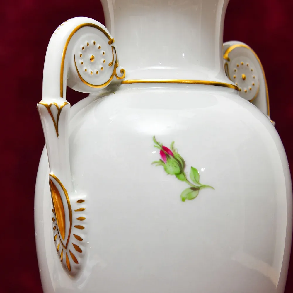 Коллекционная Фарфоровая Ваза «Цветочный Букет», MEISSEN Германия, середина ХХ века.