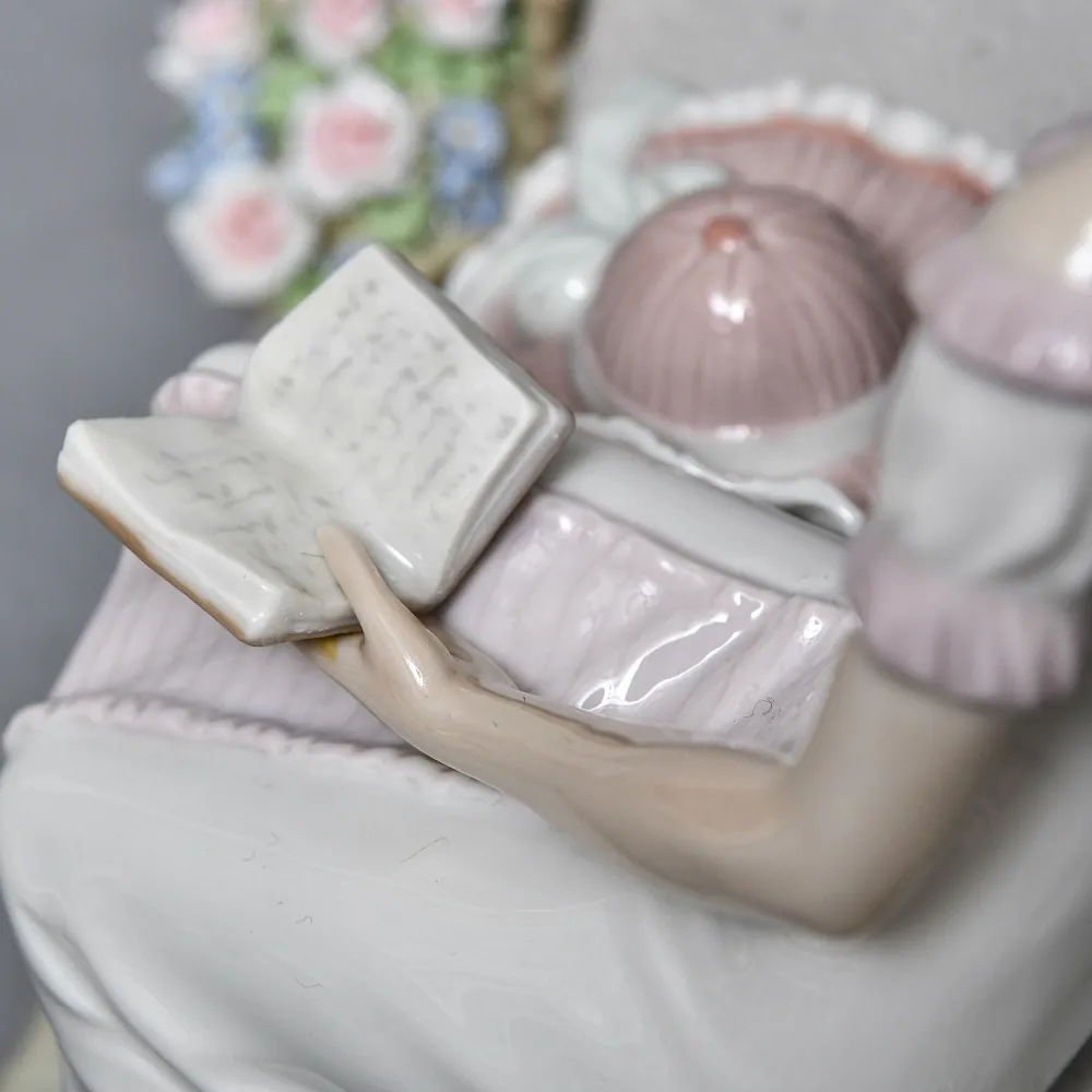 Большая Фарфоровая статуэтка «Давай поженимся или Предложение», Lladro Испания, 1987 - 1994 годы. 