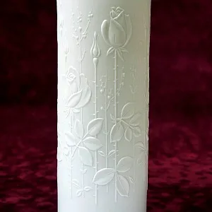 Бисквитный Фарфор! Коллекционная Ваза «Розовый Сад», KAISER, Германия - 1958 -1960 годы.