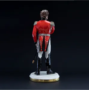 Коллекционная Авторская Статуэтка «Генералы Отечественной Войны 1812 года - Уваров Ф.П.», фарфор, Россия. 