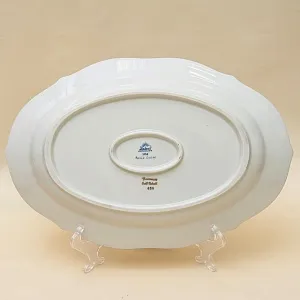 Большое Фарфоровое Блюдо - Тарелка «Marie-Luise», Кобальт LINDNER Kups, Германия 60-гг. 