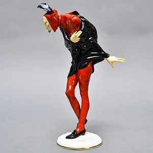 Редкость! Большая Фарфоровая статуэтка «МЕФИСТОФЕЛЬ», Hutschenreuther Германия. 