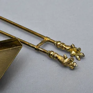 Набор Инструментальных Принадлежностей «Паруса Виктории» для Камина или Печи, на Подставке. Англия.