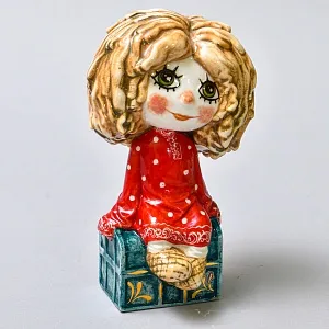 Авторская Коллекционная Фарфоровая Статуэтка «Домовенок Кузя», Россия.