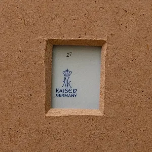 Картина - Панно из Трех Фарфоровых Плакеток  «Летние Цветы», KAISER Германия.