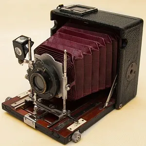 Антикварный Фотоаппарат - Старинная Фотокамера «ICA A.G., Dresden», Германия 1909-1912 годы.