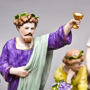 Редкость! Коллекционная Фарфоровая статуэтка «ТРИУМФ», Scheibe-Alsbach Германия, 1962 - 1972 годы. 