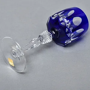 Бокалы для вина - 6 шт., Цветной Хрусталь серия «ANTIKA», NACHTMANN Германия, 70 -е годы. 