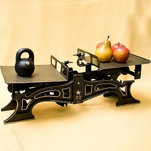 Редкость! Большие Чугунные Весы на 10 кг. СССР образца 1929 года!