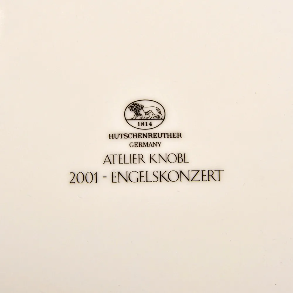 Редкое! Коллекционное Блюдо - Тарелка «РОЖДЕСТВО - Ангельский концерт» Фарфор Hutschenreuther Германия.-2001г.
