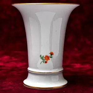 Коллекционная Ваза «Незабудки», Фарфор MEISSEN / МЕЙСЕН Германия - 1984 год.