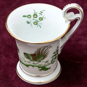 Коллекционная Кофейная Пара «Петухи» Фарфор RICHARD GINORI, Италия 70-е годы ХХ века.