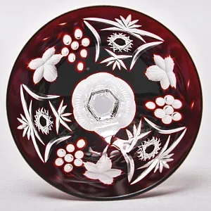 Полный Набор - 8 штук, Хрустальных Фужеров для Мартини или Шампанского серия «Виноград», NACHTMANN Германия 60 гг.