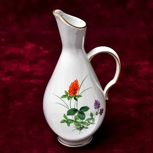 Коллекционная Вазочка - Кувшинчик - Соусник, Фарфор MEISSEN / МЕЙСЕН Германия - 1978 год.