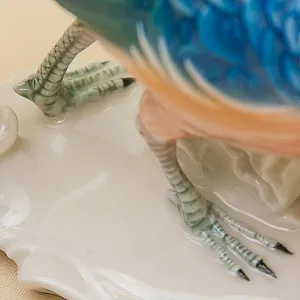 Фарфоровая статуэтка «Большой Золотой Фазан», Карл Энс / Karl Ens,  Германия, 50-е годы ХХ века.