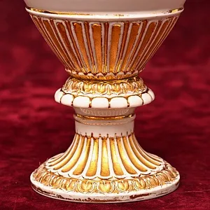 Коллекционная Фарфоровая Ваза MEISSEN с ручками в виде змей, Германия - первая половина ХХ века.