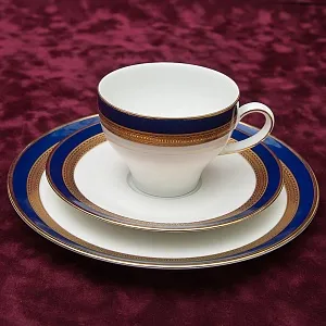 Винтажная Чайная пара+Тарелка (Тройка) Фарфор Henrich Winterling Германия 70 -е годы ХХ века.