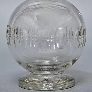 Винтажный Хрустальный ГРАФИН КУВШИН ДЕКАНТЕР, Франция середина ХХ века. 