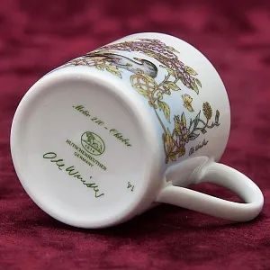 Коллекционная Кофейная пара «Октябрь» Фарфор HUTSCHENREUTHER Германия