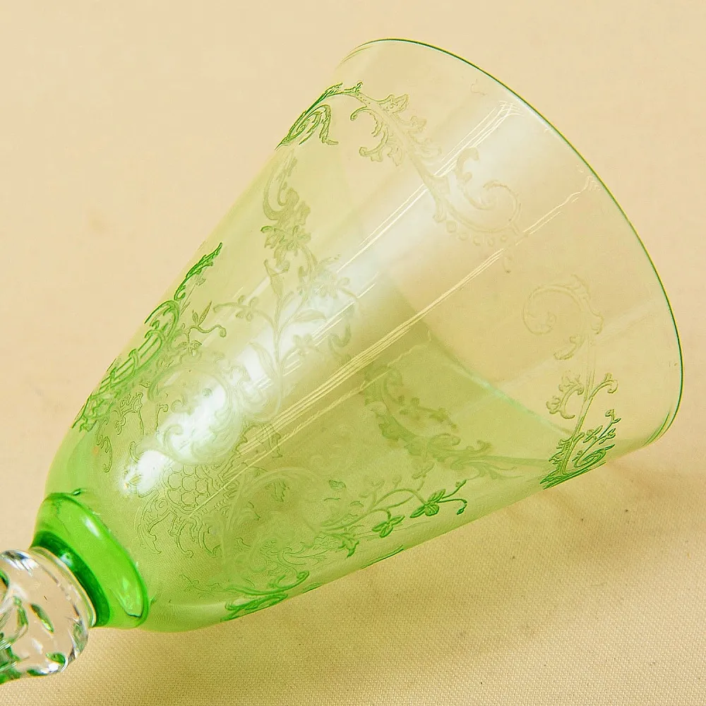 Антикварный Набор - Хрустальные Бокалы для вина «MICADO», Saint Louis. Франция, начало ХХ века.