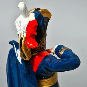 Фарфоровая Статуэтка «Маршал Империи» - «Армия Наполеона», Porcelain De LUXE Франция, 60-е гг.
