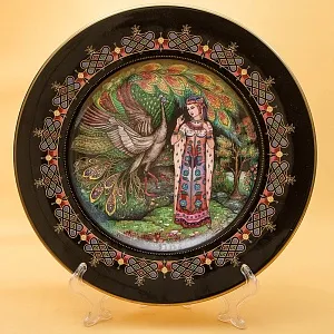 Коллекционная Тарелка «РУСЛАН И ЛЮДМИЛА» Фарфор, Villeroy&Boch Германия - 80 -е гг.