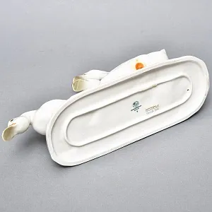 Большая Коллекционная Фарфоровая статуэтка «Три белые утки», Hutschenreuther Германия.