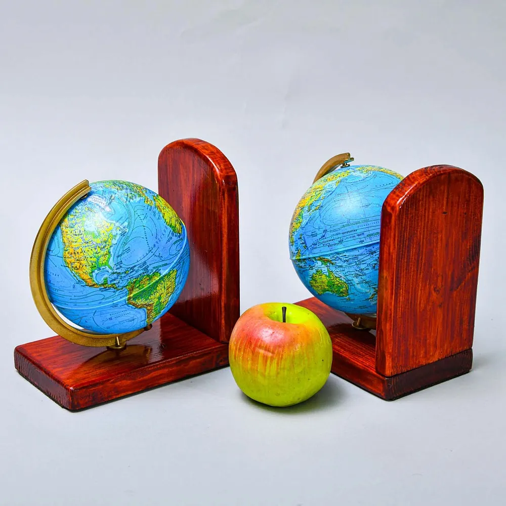 Букенды - Держатель - Ограничитель - Подставка для книг «Глобус», Россия.