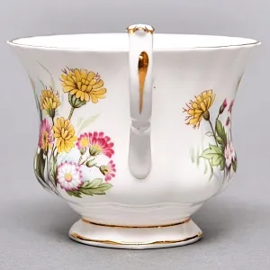 Коллекционная Фарфоровая Чайная пара «Луговые цветы», ROYAL ALBERT Англия.