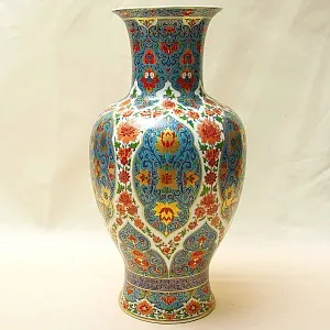 Большая Напольная Коллекционная Ваза «Wihan» фарфор KAISER Германия Н-45см.