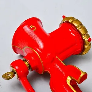 Винтажная Ручная Механическая Мясорубка «ЛЕНИНГРАД», СССР 50-е годы ХХ века..