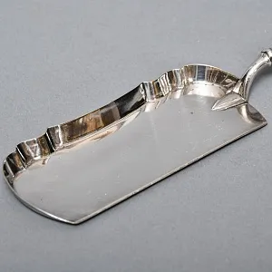 Антикварная Лопатка или Совочек для уборки крошек со стола. SHEFFIELD, Англия.