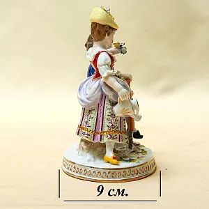 Редкость! Антикварная Фарфоровая Статуэтка «МАЛЕНЬКИЕ САДОВНИКИ», Frankenthal Германия 1762 - 1770 годы.