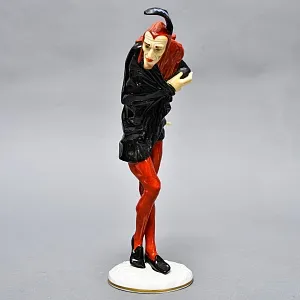 Редкость! Большая Фарфоровая статуэтка «МЕФИСТОФЕЛЬ», Hutschenreuther Германия. 