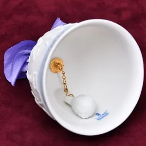 Коллекционный Фарфоровый Колокольчик «РОЖДЕСТВО - 1990 год», Lladro Испания.