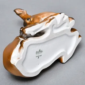 Коллекционная Фарфоровая статуэтка «Олениха и олененок », ROSENTHAL Германия, середина ХХ века. 