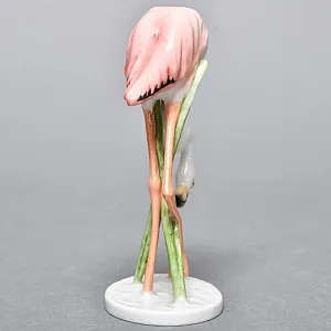 Коллекционная Фарфоровая статуэтка «Птица. Фламинго», ROSENTHAL Германия, середина ХХ века. 