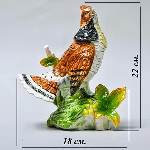 Фарфоровая Статуэтка «Птица - Рябчик», Германия вторая половина ХХ века.