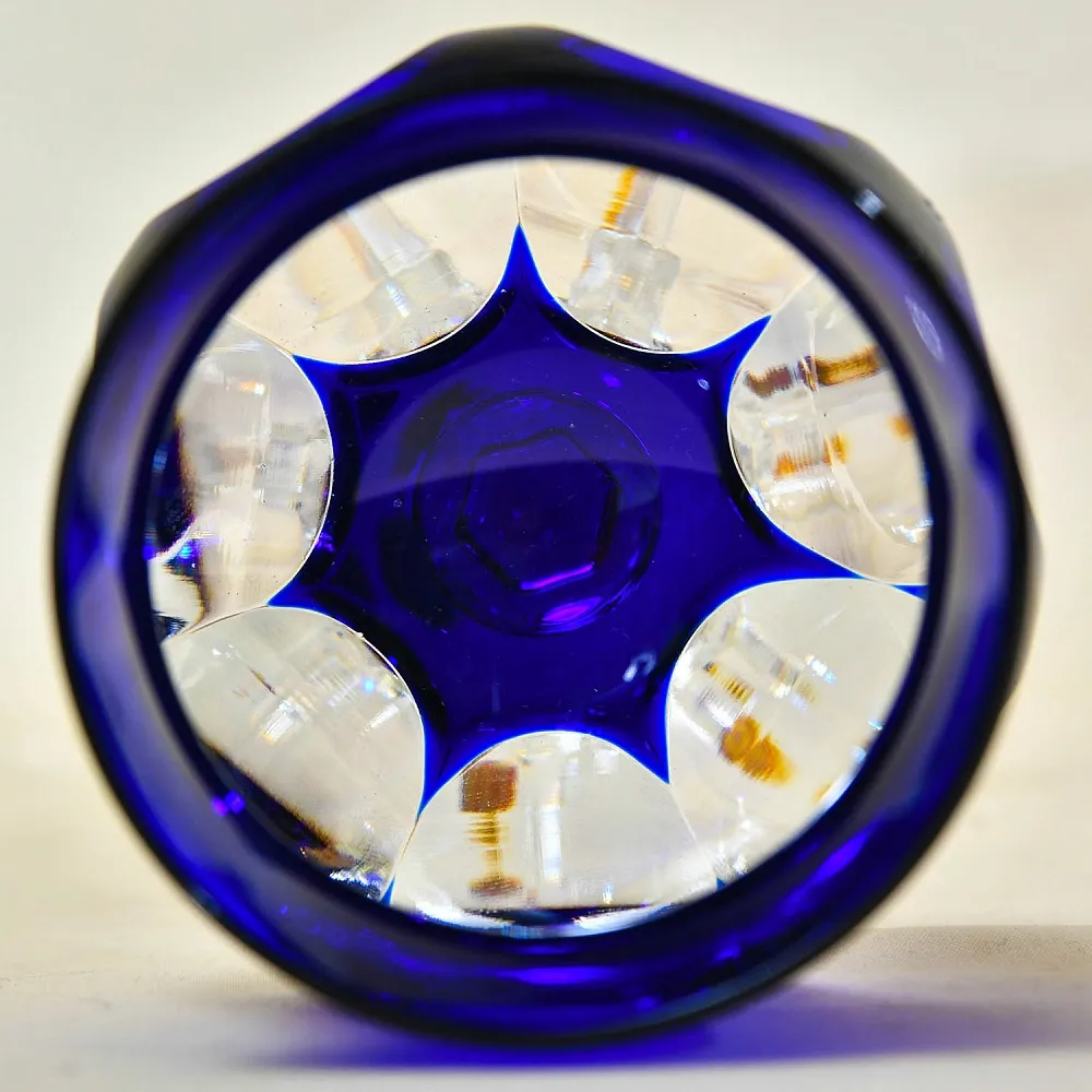 «МЭРИЛИН» - Шесть Бокалов из Цветного Хрусталя, NACHTMANN Германия, 60 -е годы ХХ века.